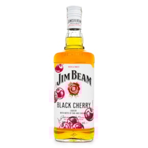 Jim Beam Black Cherry - Licor de Bourbon Whiskey e Cereja 1L