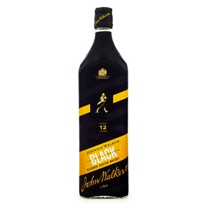 Johnnie Walker Black Label 12 Anos Edição Limitada Blended Scotch Whisky 1L