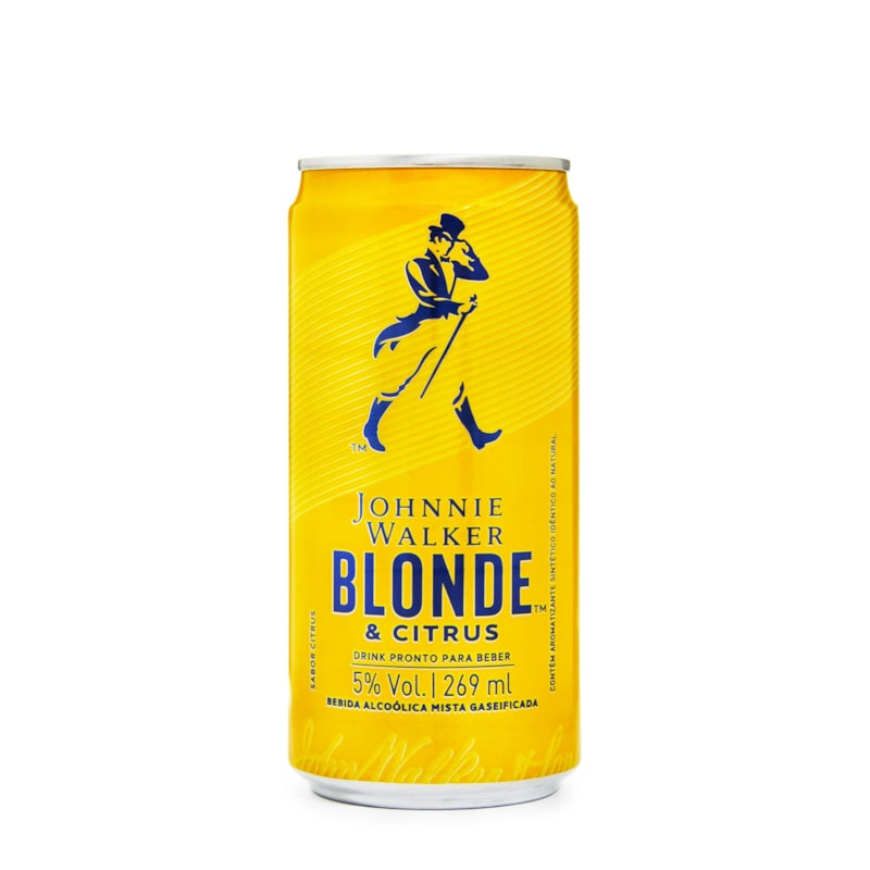Johnnie Walker Blonde & Citrus Drink Pronto para Beber 269ml