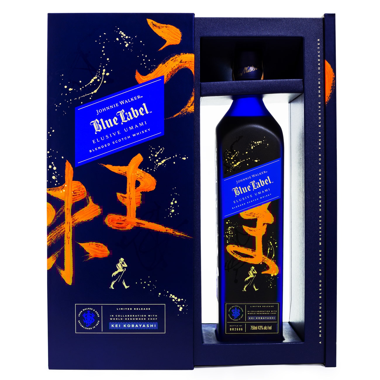 Johnnie Walker Blue Label Blended Scotch Whisky 750ml - Espaço