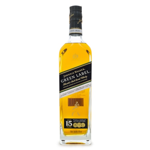 Johnnie Walker Green Label 15 Anos Blended Malt...