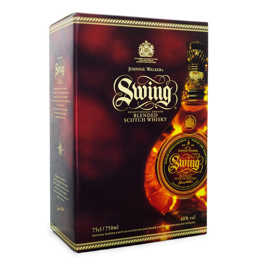 Johnnie Walker Swing Blended Scotch Whisky 750ml - Espaço Prime