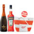 Kit Aperol 750ml + Espumante Cinzano To-Spritz 750ml + Bolsa Térmica Aperol