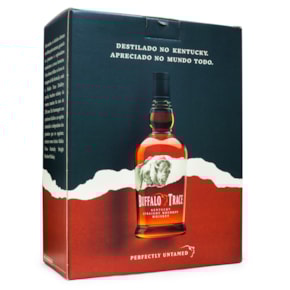 Kit Buffalo Trace Bourbon Whiskey 750ml + Copo de Vidro