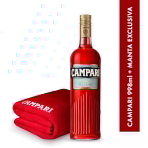 Kit Campari 998ml + Manta Exclusiva