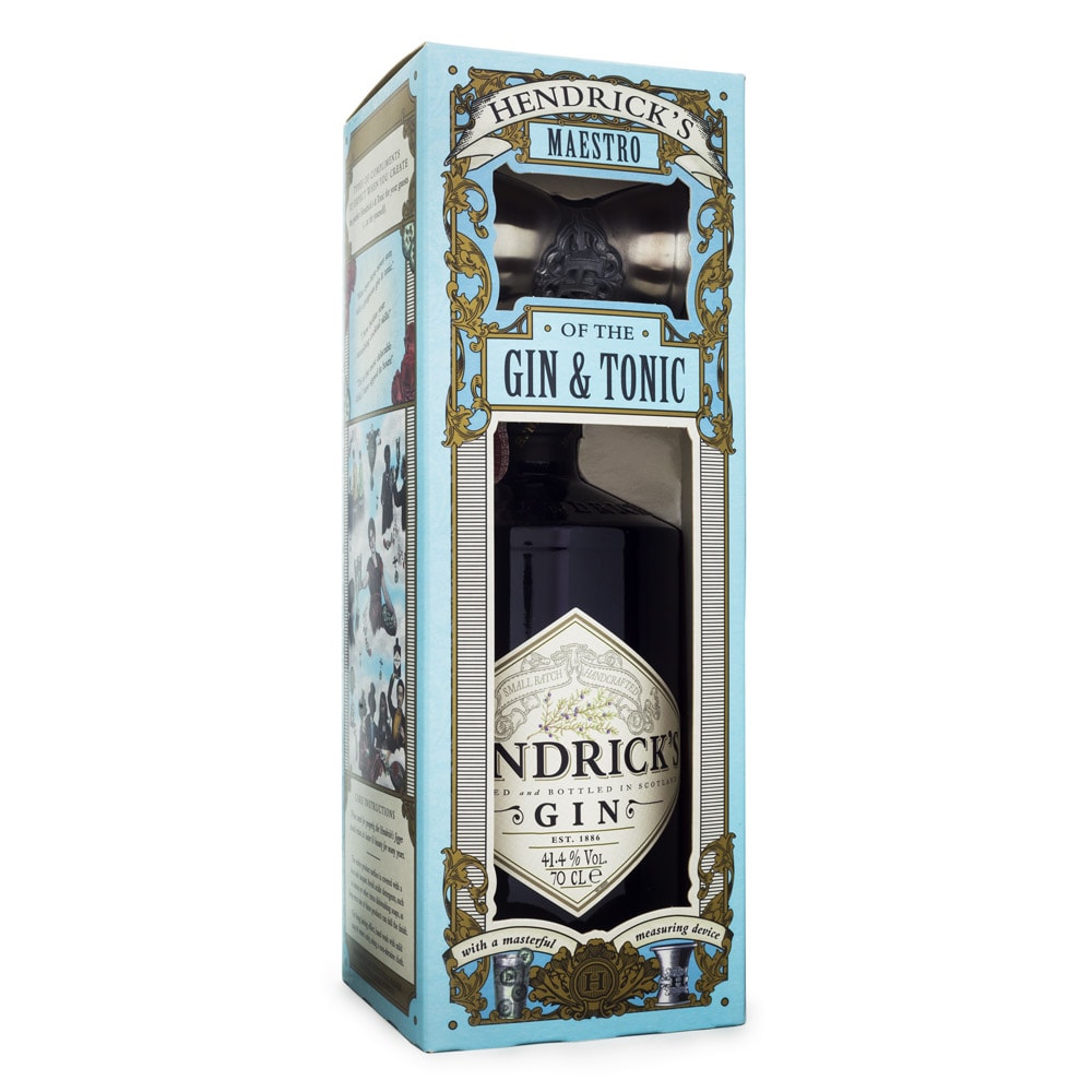 HENDRICK'S ジン 700ml 2本セット Kit Gin Hendrick's 700ml + Dosador Exclusivo - Espaço Prime Bebidas