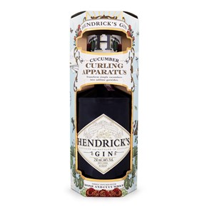 Kit Gin Hendrick's 750ml + Aparato Cortador de Pepino em Espiral