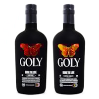 Kit Goly Licor de Whisky com Canela + Licor de Melancia e Hortelã 750ml