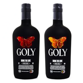 Kit Goly Licor de Whisky com Canela + Licor de Melancia e Hortelã 750ml