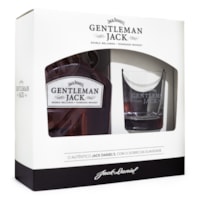 Kit Jack Daniel's Gentleman Jack 1L + Copo de Vidro