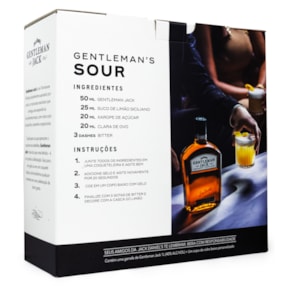 Kit Jack Daniel's Gentleman Jack 1L + Copo de Vidro