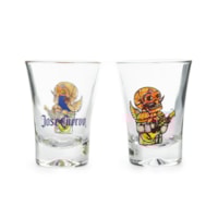 Kit Tequila Jose Cuervo Reposado 750ml + 2 Copos Shot