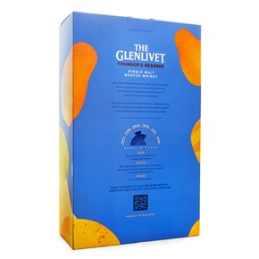 Kit The Glenlivet Founder''s Reserve Single Malt Scotch Whisky 700ml + 2 Copos Exclusivos
