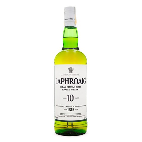 Laphroaig 10 Anos Single Malt Scotch Whisky 750ml - Espaço Prime Bebidas