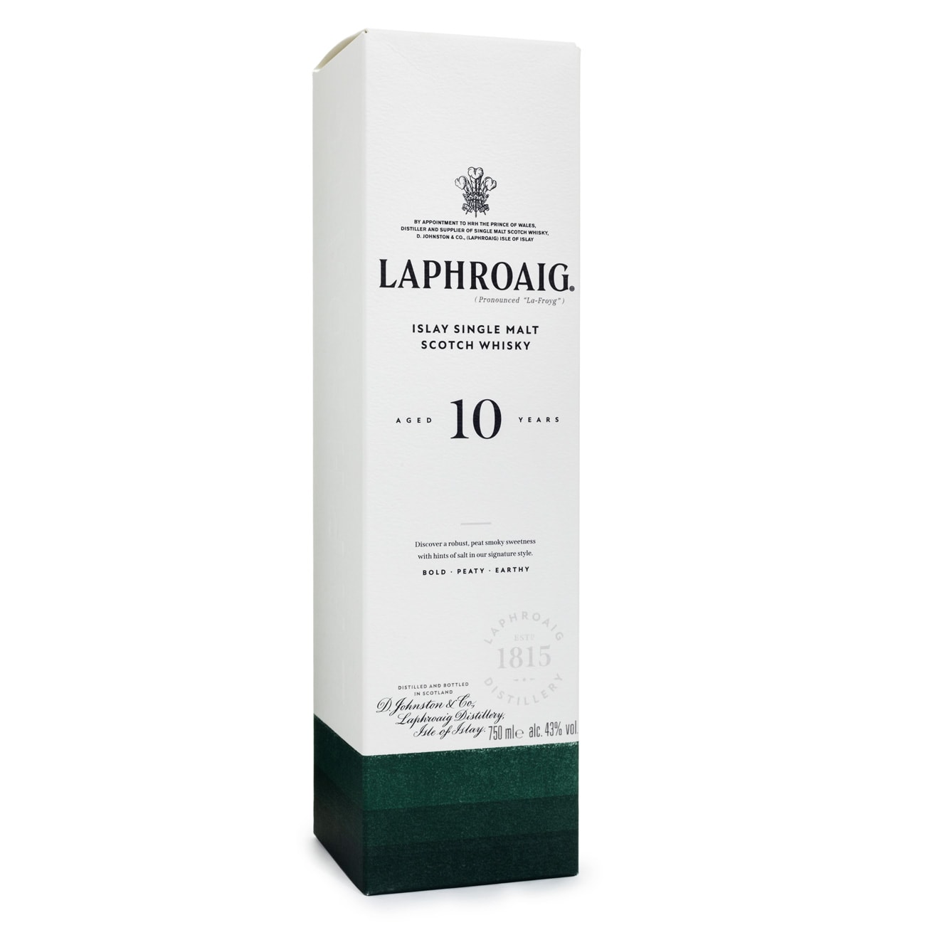 Laphroaig 10 Anos Single Malt Scotch Whisky 750ml - Espaço Prime