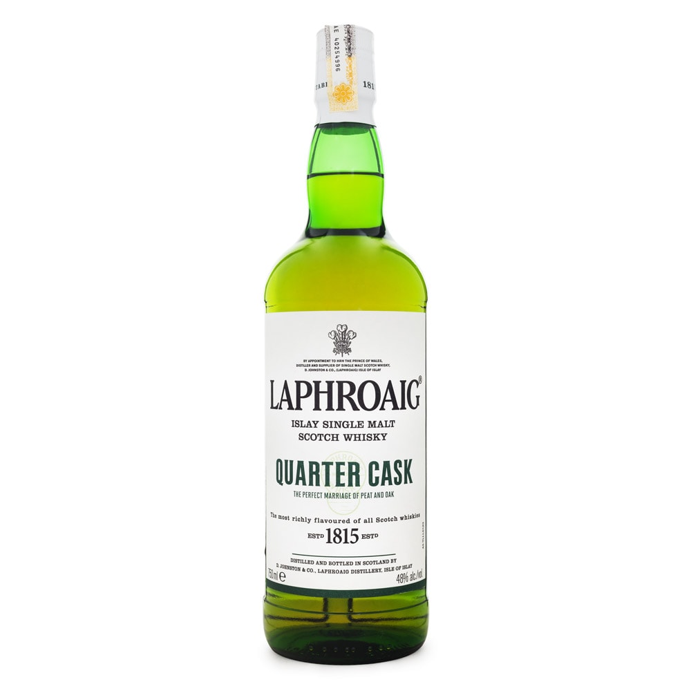 Laphroaig Quarter Cask Single Malt Scotch Whisky 750ml - Espaço
