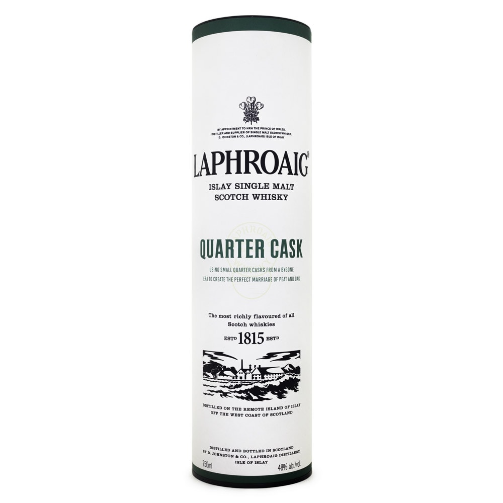 Laphroaig Quarter Cask Single Malt Scotch Whisky 750ml - Espaço