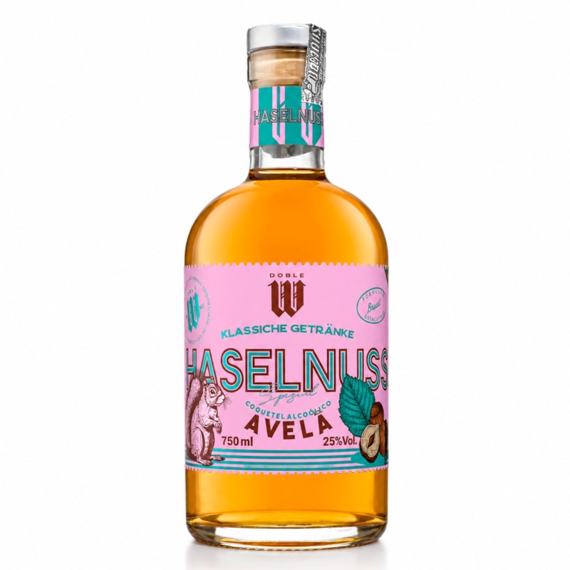 Licor de Avelã Haselnuss Doble W 750ml