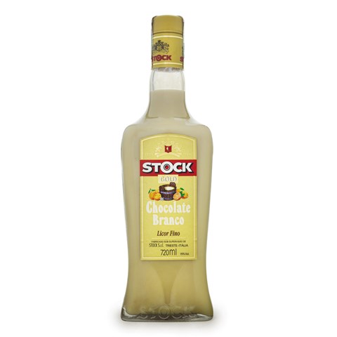 Licor Stock Chocolate Branco 720ml - distillerie stock do brasil
