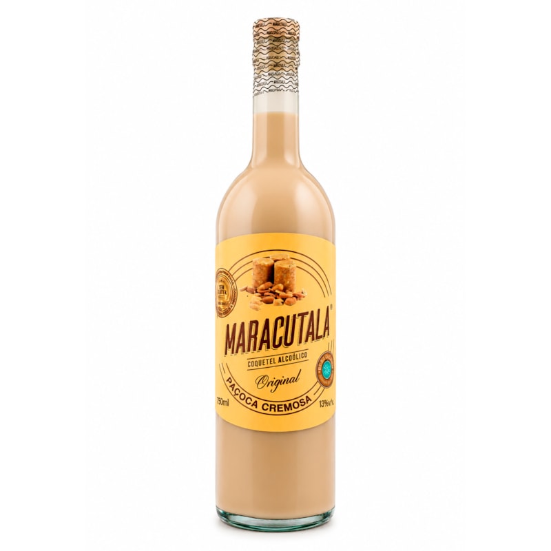 Maracutala Paçoca Cremosa Coquetel Alcoólico 750ml