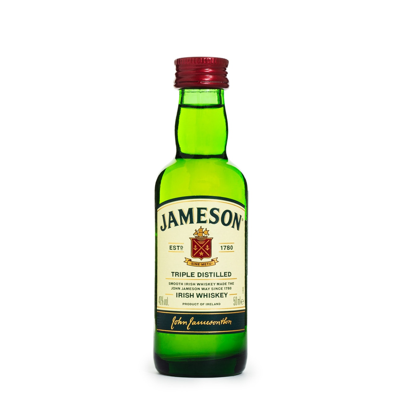 Miniatura Jameson Irish Whiskey 50ml - Espaço Prime Bebidas