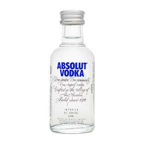 Miniatura Vodka Absolut 50ml