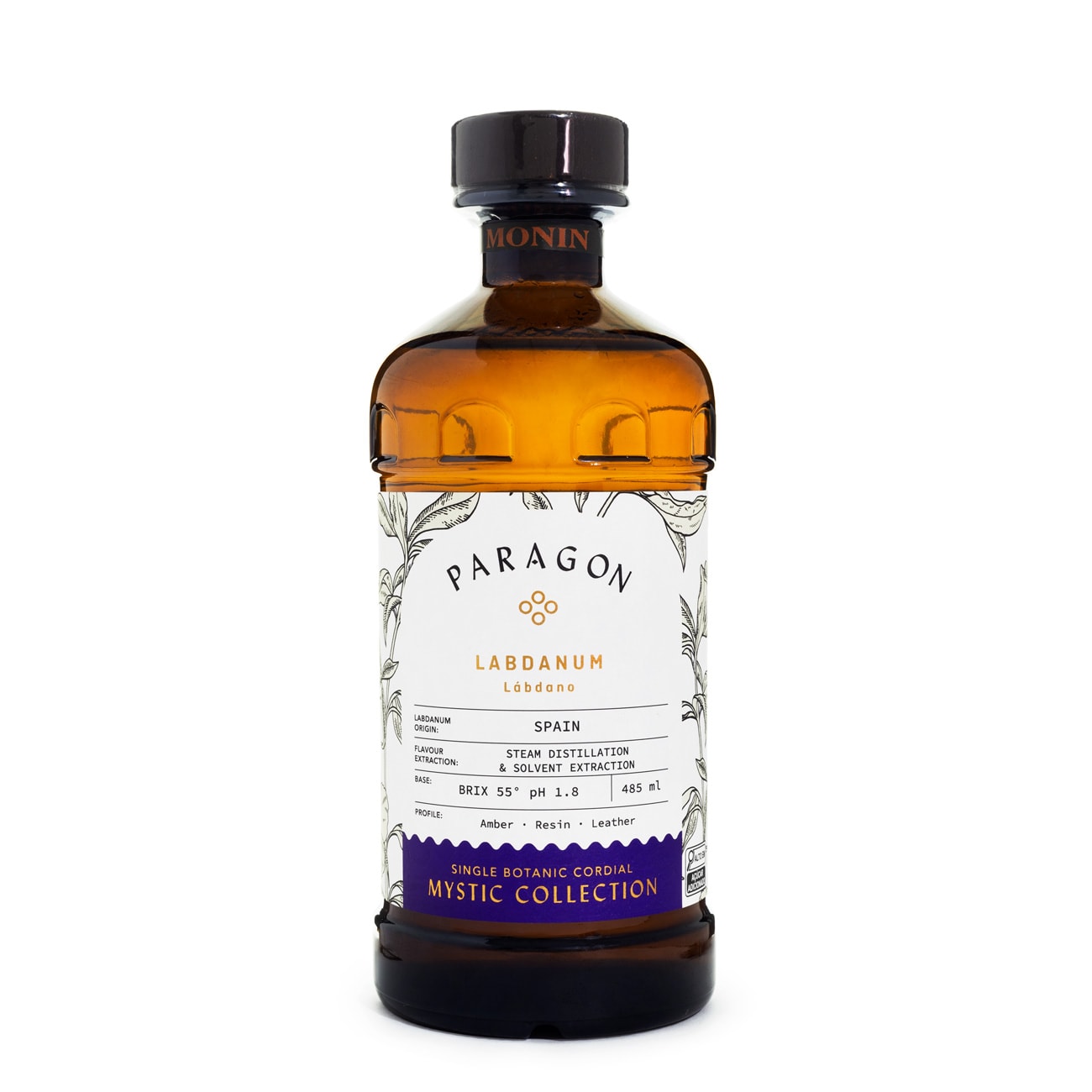 Monin Paragon Labdanum - Mystic Collection Cordial 485ml - Espaço