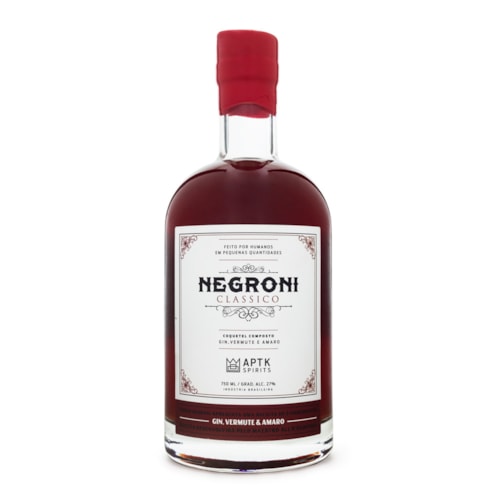 Negroni Clássico APTK Spirits - Drink Pronto pa...
