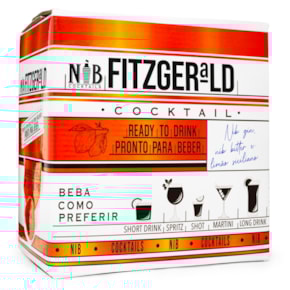 NIB Fitzgerald Cocktail Ready to Drink Bag in Box 3L
