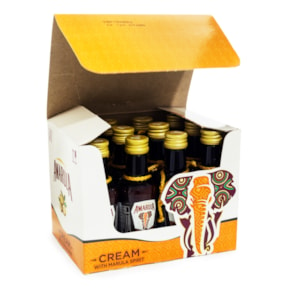 Pack 12un Miniatura Licor Amarula Cream 50ml