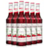 Pack 6un Xarope Monin Cranberry 700ml