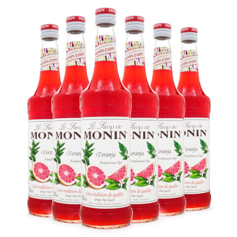 Pack 6un Xarope Monin Toranja (Grapefruit) 700ml