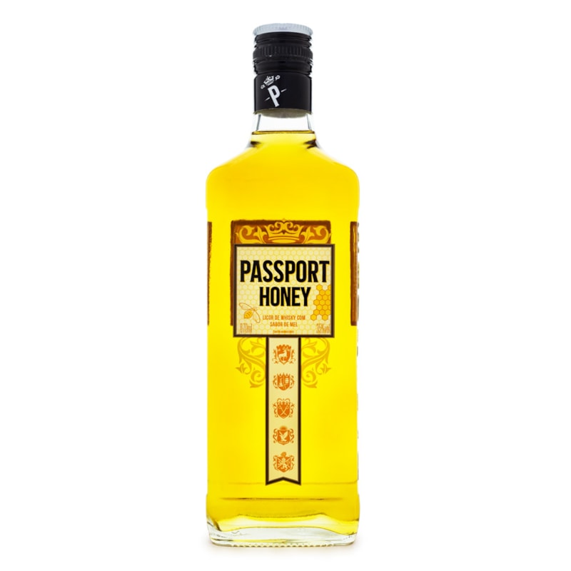 Passport Honey - Licor de Whisky e Mel 670ml - Espaço Prime Bebidas