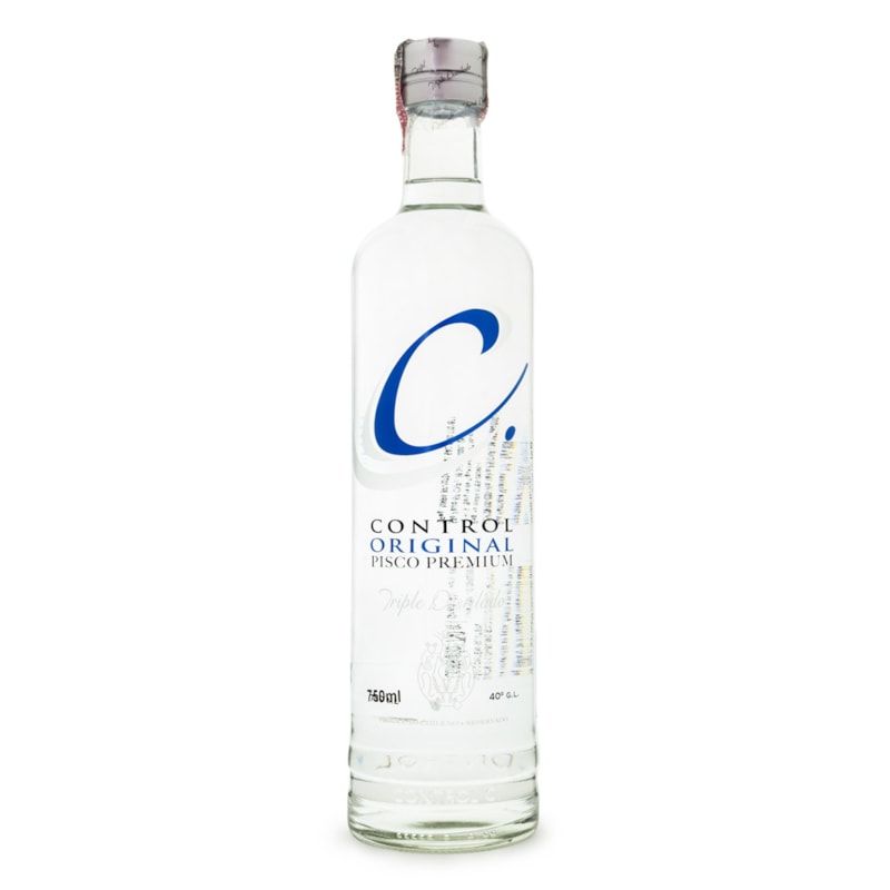 Pisco Control Pisco Control C Original 750ml - Espaço Prime Bebidas
