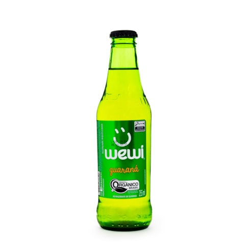 Refrigerante Orgânico Guaraná Wewi 255ml