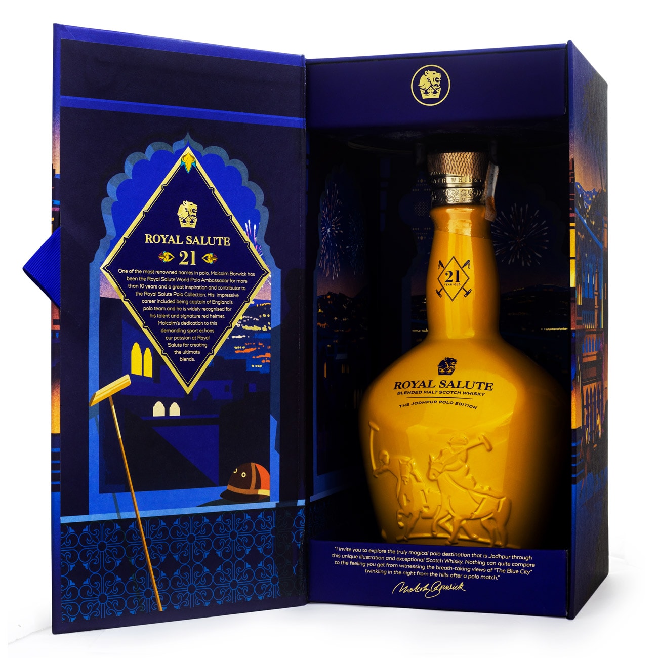 Royal Salute 21 Anos Jodhpur Polo Edition - Blended Malt Scotch