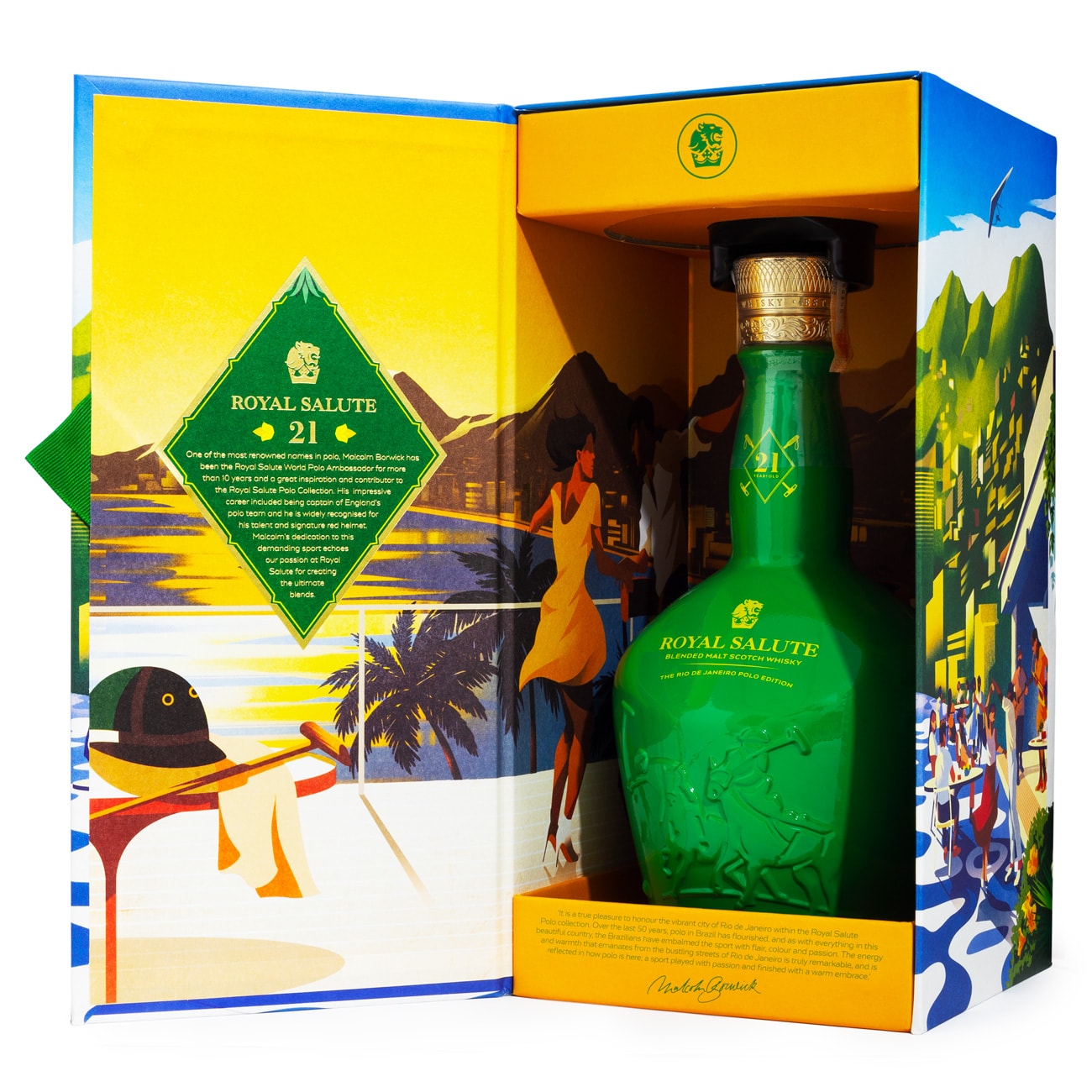 ウイスキー  SALUTE THE  POLO EDITION 700ml Royal Salute The Rio de Janeiro Polo Edition Blended Malt Scotch