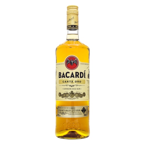 Rum Bacardi Carta Oro 980ml