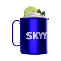 SKYY Vodka 980ml + Caneca Moscow Mule 350ml