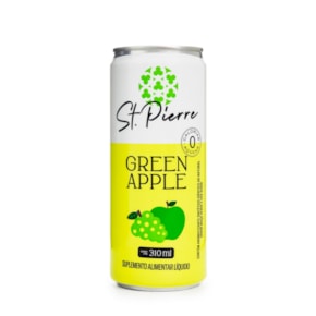 St. Pierre Maçã Verde e Uva Verde Refrigerante Zero Açúcar 310ml