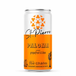 St. Pierre Paloma Refrigerante de Grapefruit e Lima 270ml