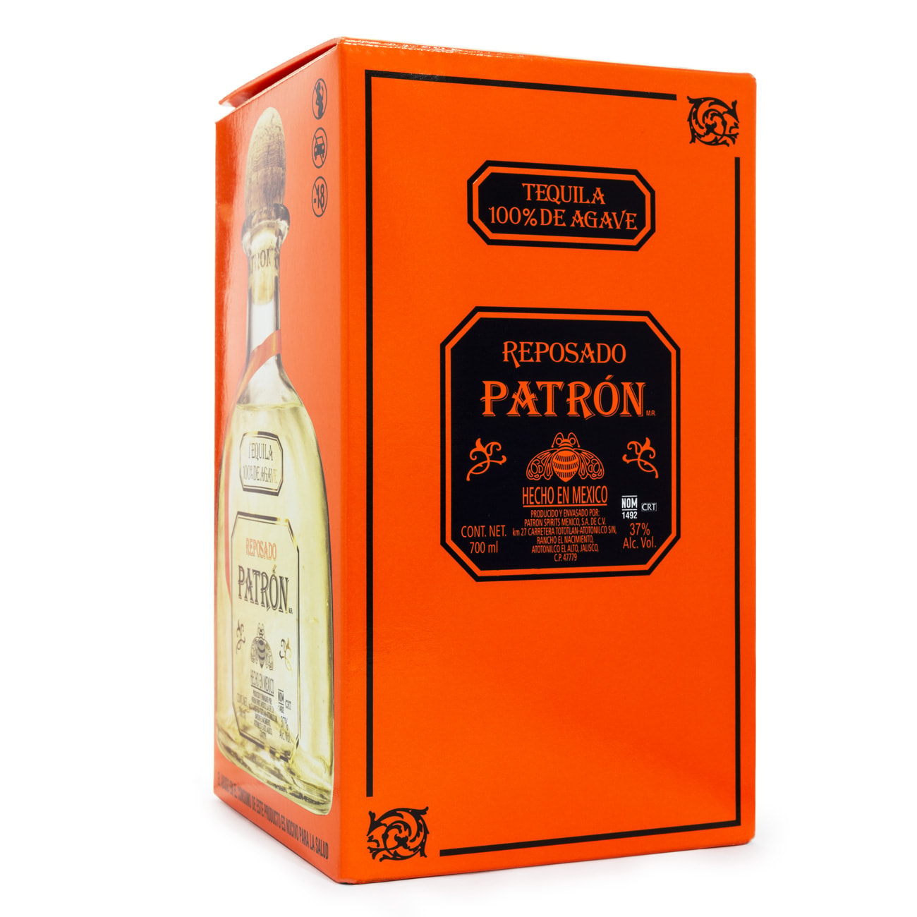 Tequila Patrón Reposado 700ml - Espaço Prime Bebidas
