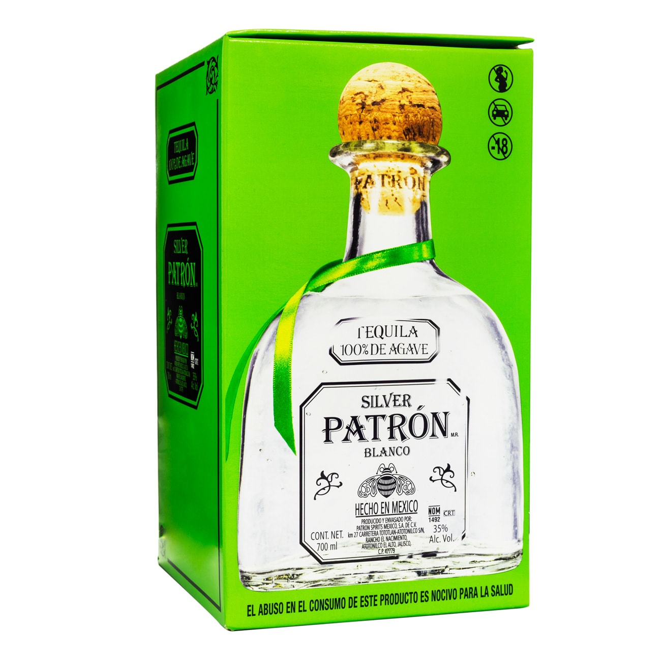 Tequila Patrón Silver 700ml - Espaço Prime Bebidas