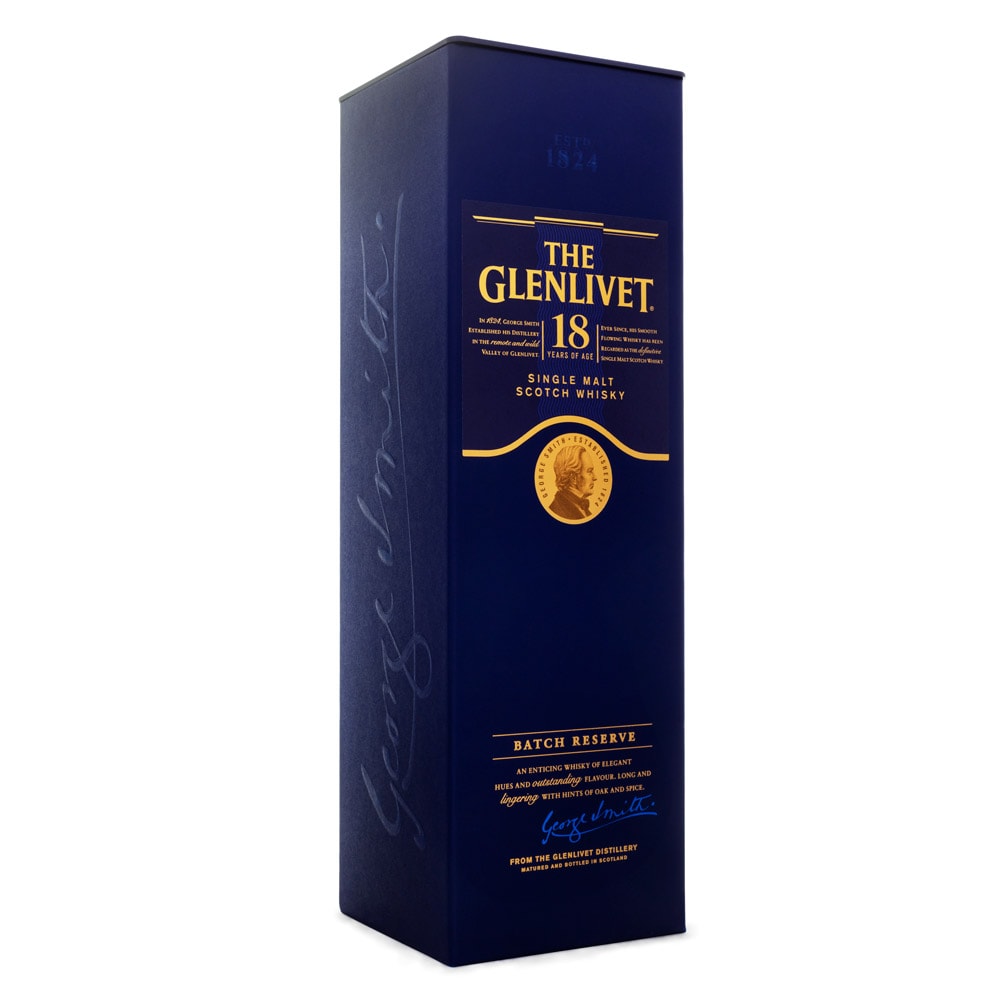 The Glenlivet 18 Anos Single Malt Scotch Whisky 750ml - Espaço