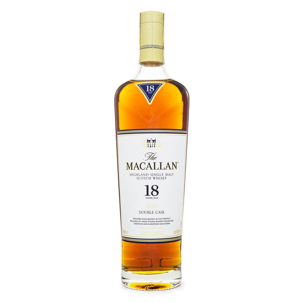 The Macallan Double Cask 18 Anos Single Malt Scotch Whisky The Macallan Double Cask 18 Anos Single Malt Scotch Whisky