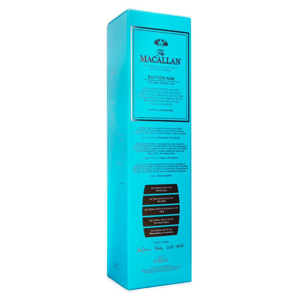 The Macallan Edition Nº6 Single Malt Scotch Whisky 700ml - Espaço