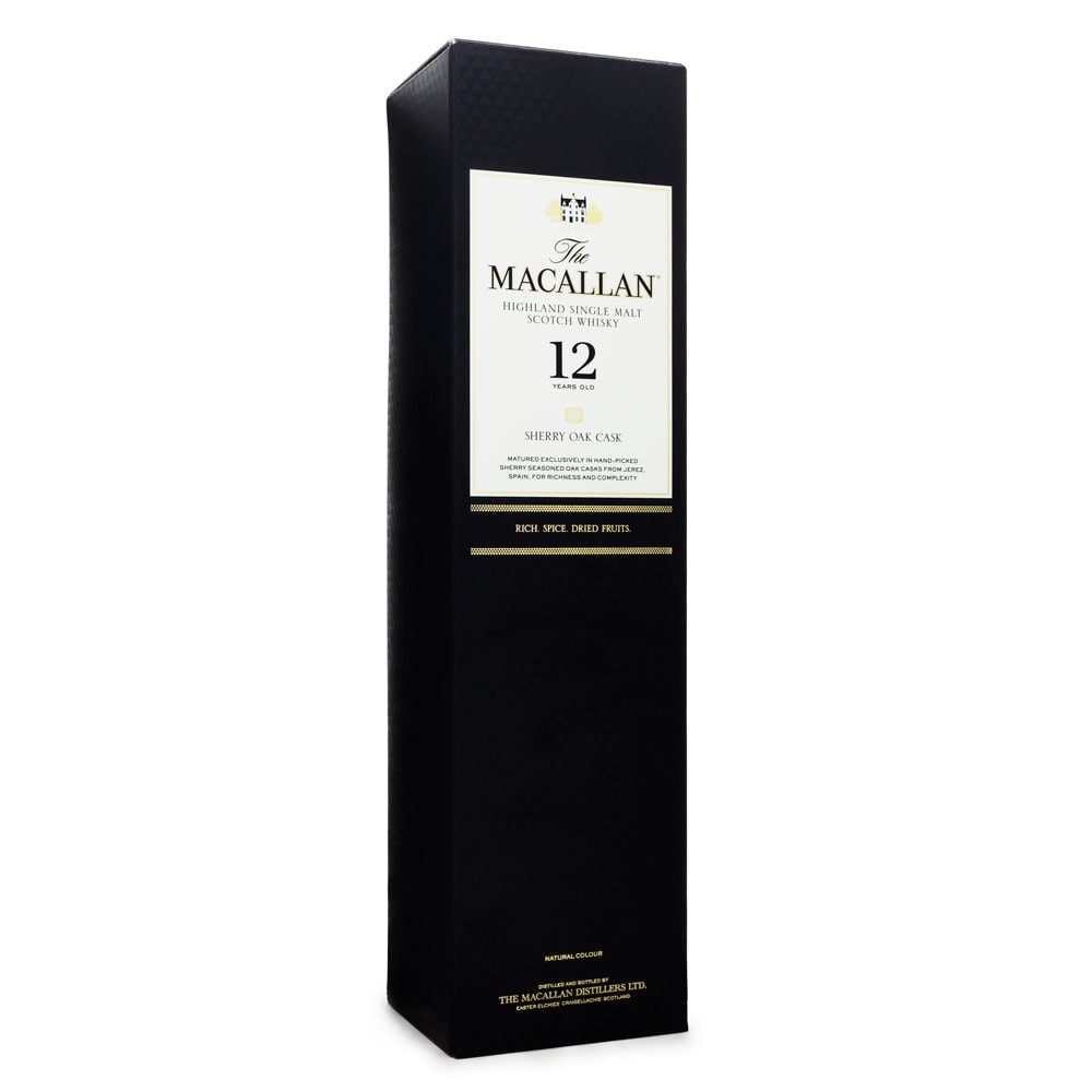 The Macallan Sherry Oak Cask 12 Anos Single Malt Scotch Whisky