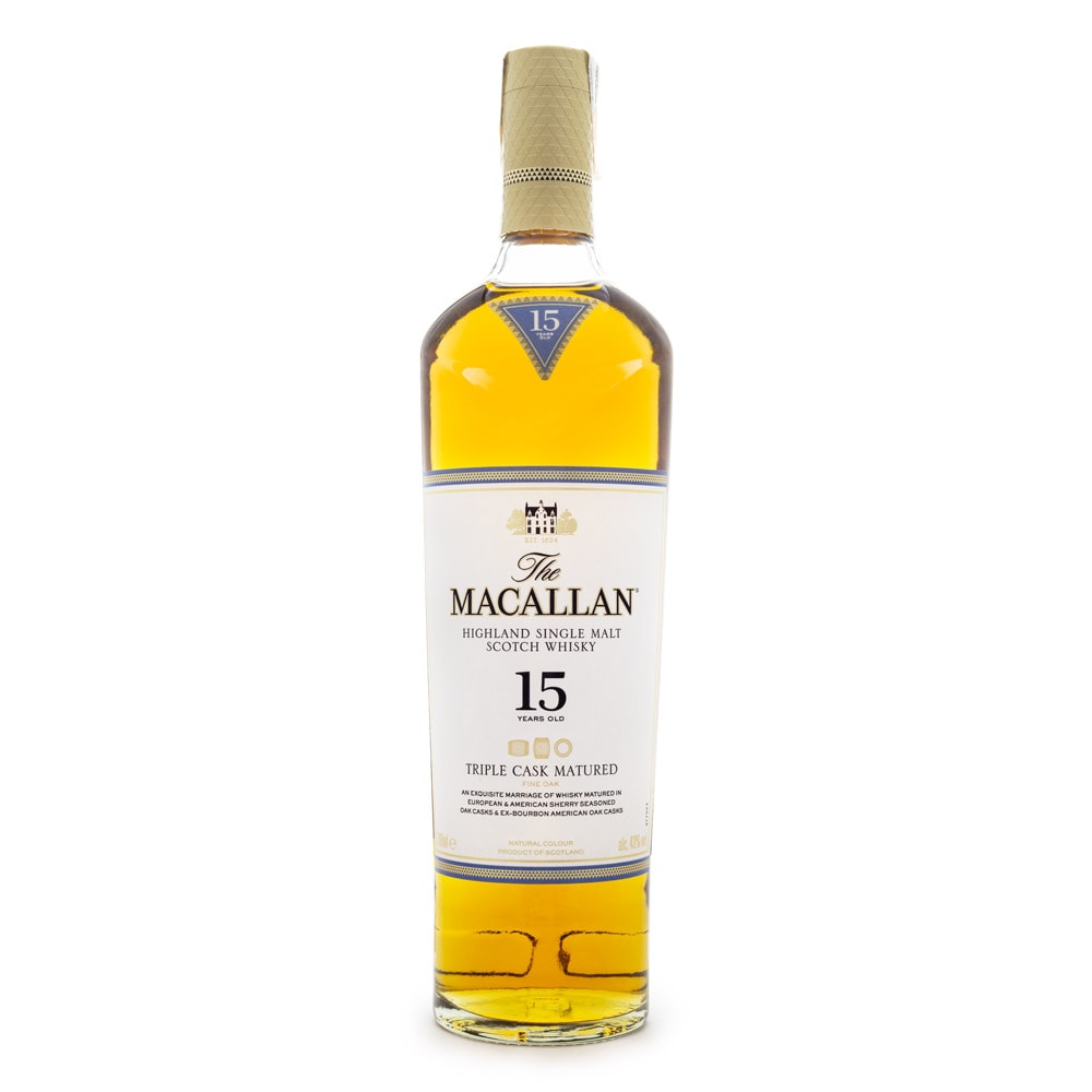 The Macallan Triple Cask 15 Anos Single Malt Scotch Whisky 700ml