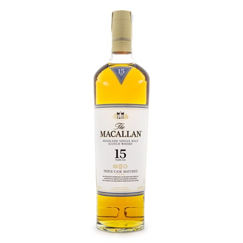 The Macallan Triple Cask 15 Anos Single Malt Scotch Whisky 700ml