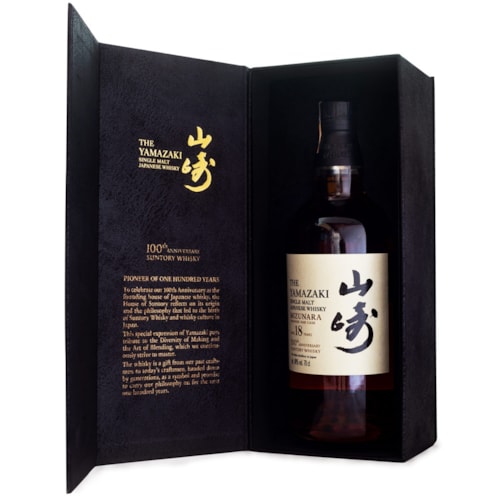 The Yamazaki 18 Anos Mizunara Oak Single Malt J...